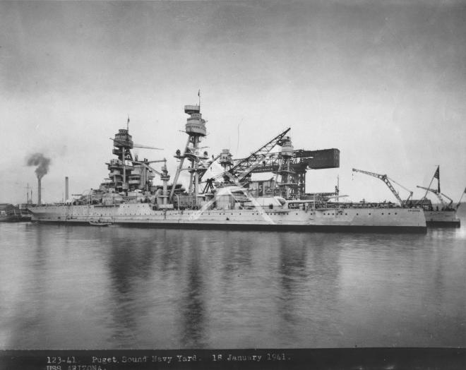 26285 USS Arizona (BB-39) | U.S. Naval Institute Photo Archives